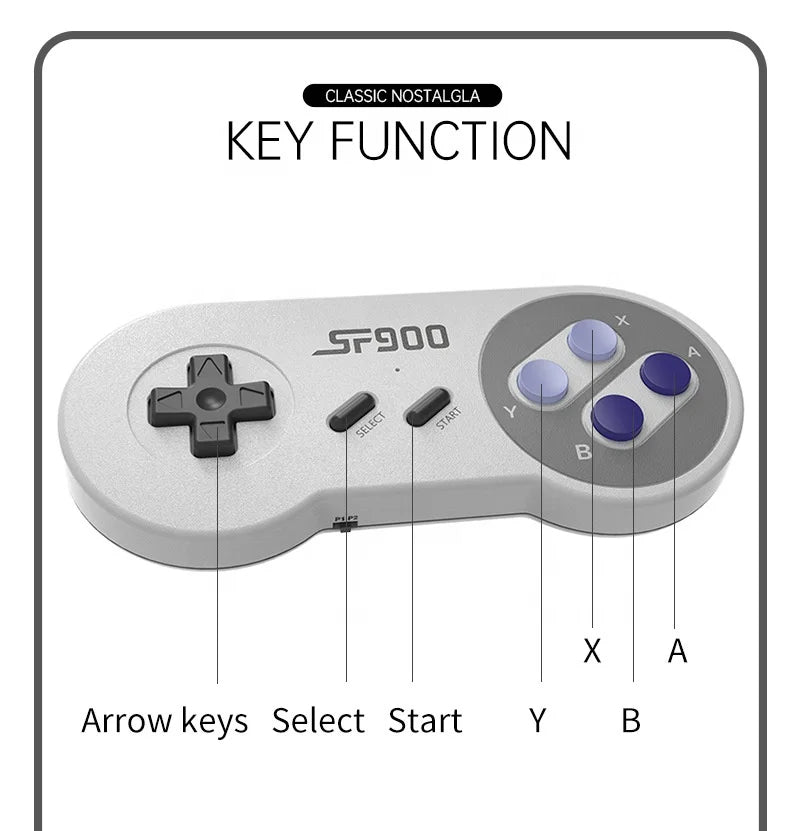 Consola SF900 +5009 Juegos